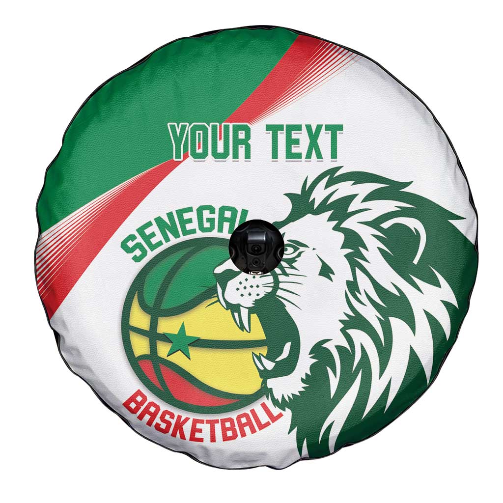 Senegal Basketball Custom Spare Tire Cover Come On Lions LT14