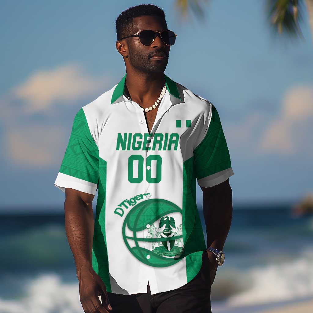 Afro Basketball Custom Nigeria Hawaiian Shirt Come On Tigers LT14