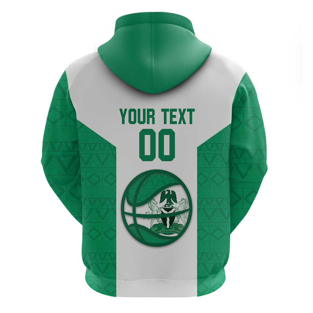 Nigeria Basketball Custom Hoodie Come On Tigers LT14