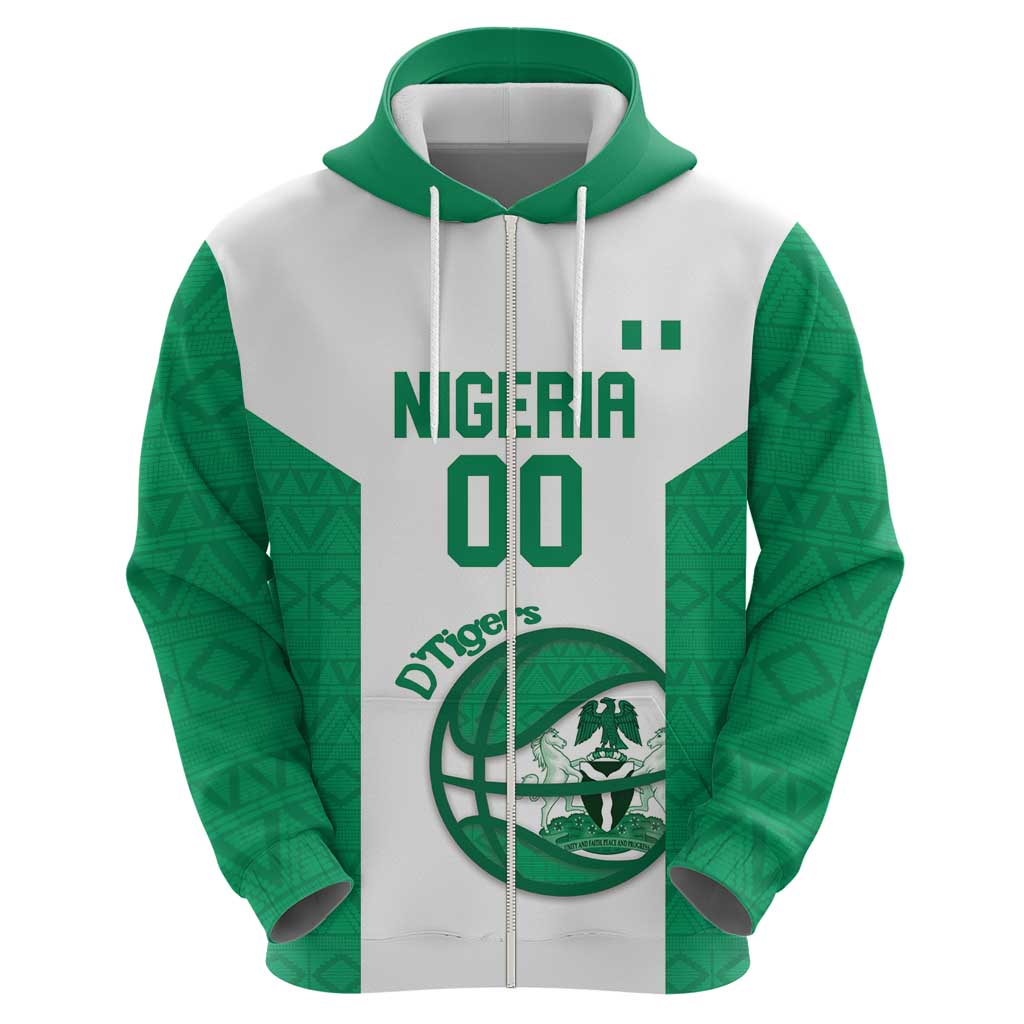 Nigeria Basketball Custom Hoodie Come On Tigers LT14