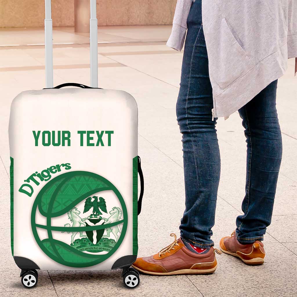 Nigeria Basketball Custom Luggage Cover Come On Tigers LT14