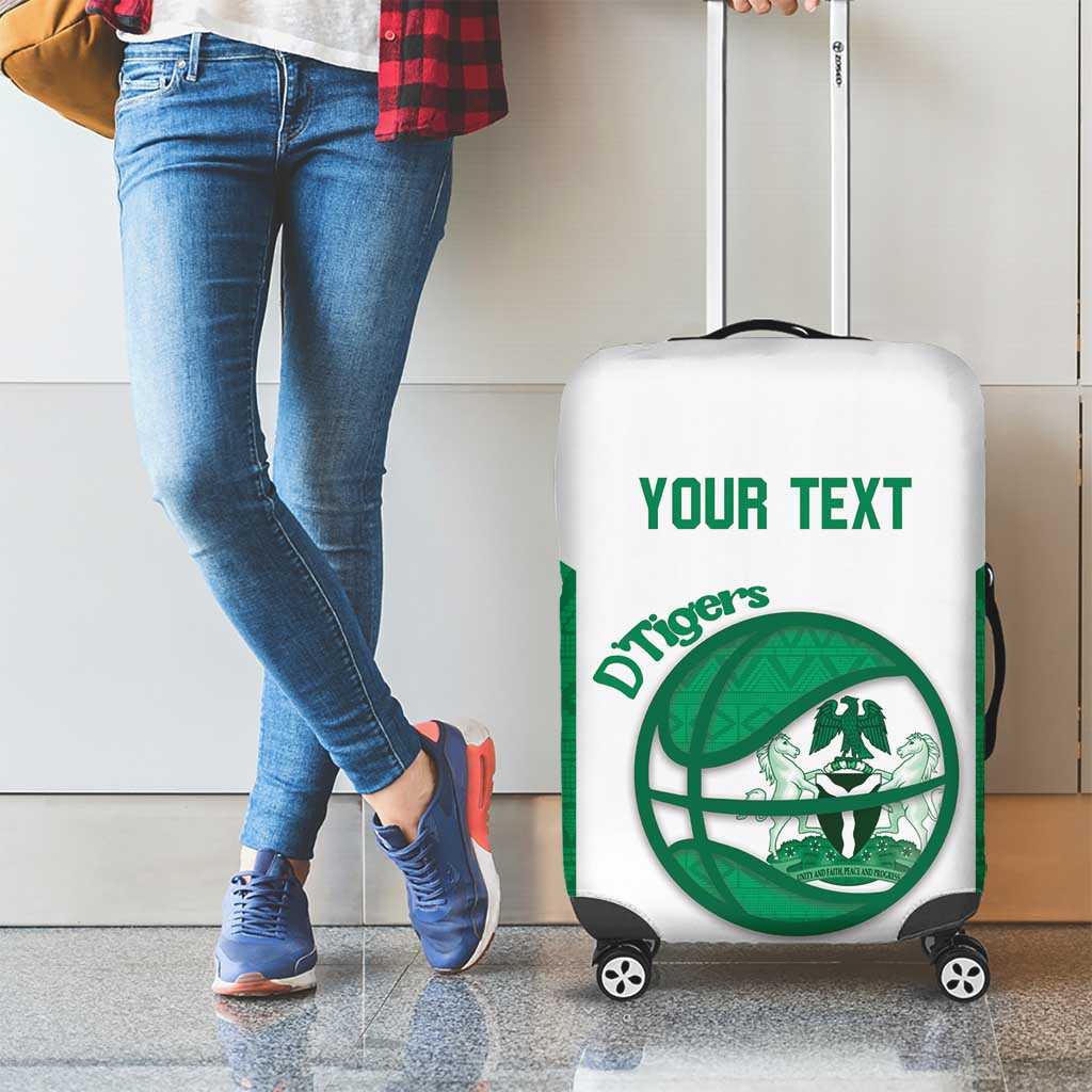 Nigeria Basketball Custom Luggage Cover Come On Tigers LT14