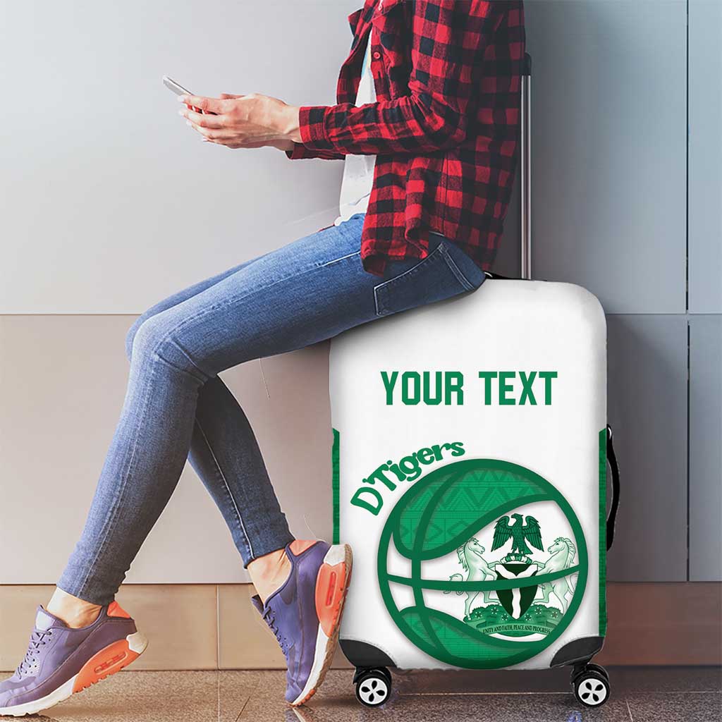 Nigeria Basketball Custom Luggage Cover Come On Tigers LT14