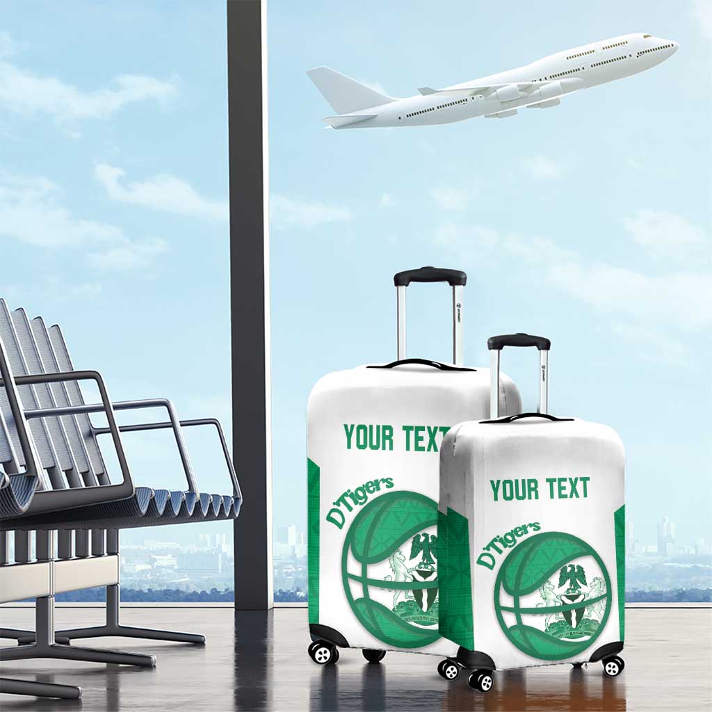 Nigeria Basketball Custom Luggage Cover Come On Tigers LT14