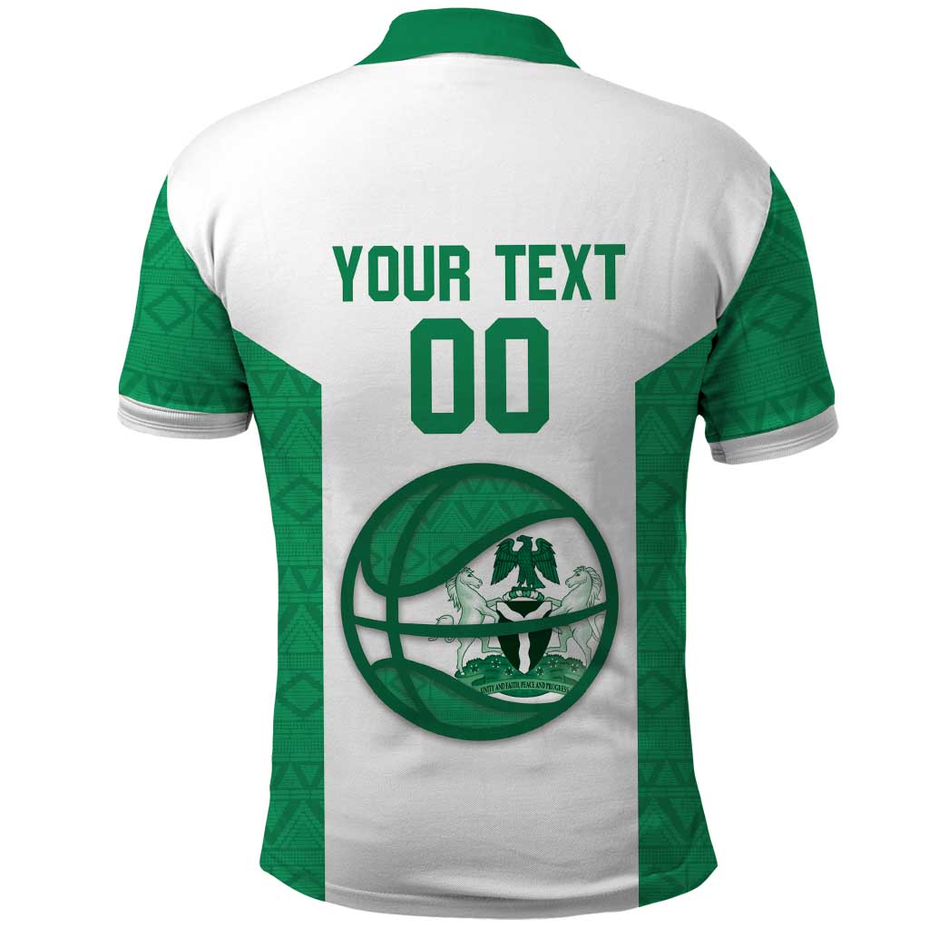 Nigeria Basketball Custom Polo Shirt Come On Tigers LT14