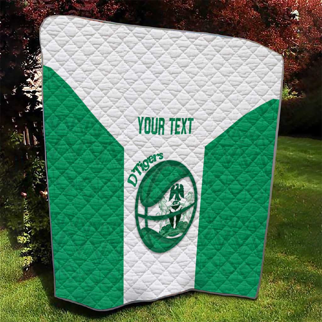 Afro Basketball Custom Nigeria Quilt Come On Tigers LT14