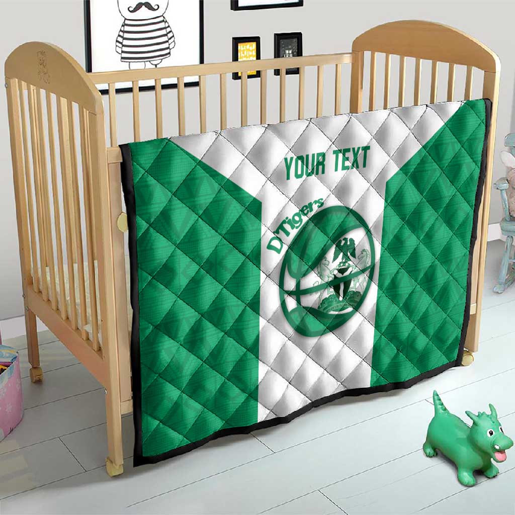 Afro Basketball Custom Nigeria Quilt Come On Tigers LT14
