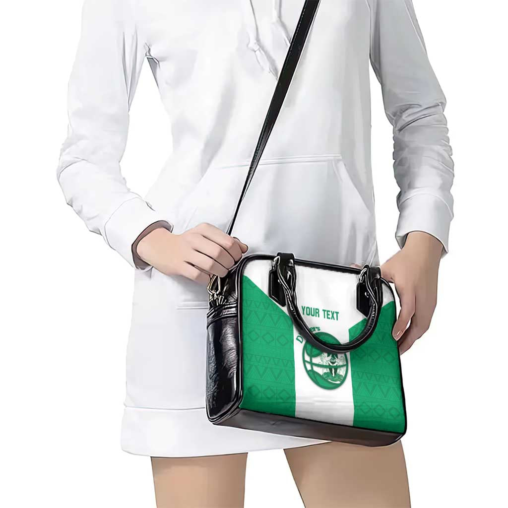 Nigeria Basketball Custom Shoulder Handbag Come On Tigers LT14