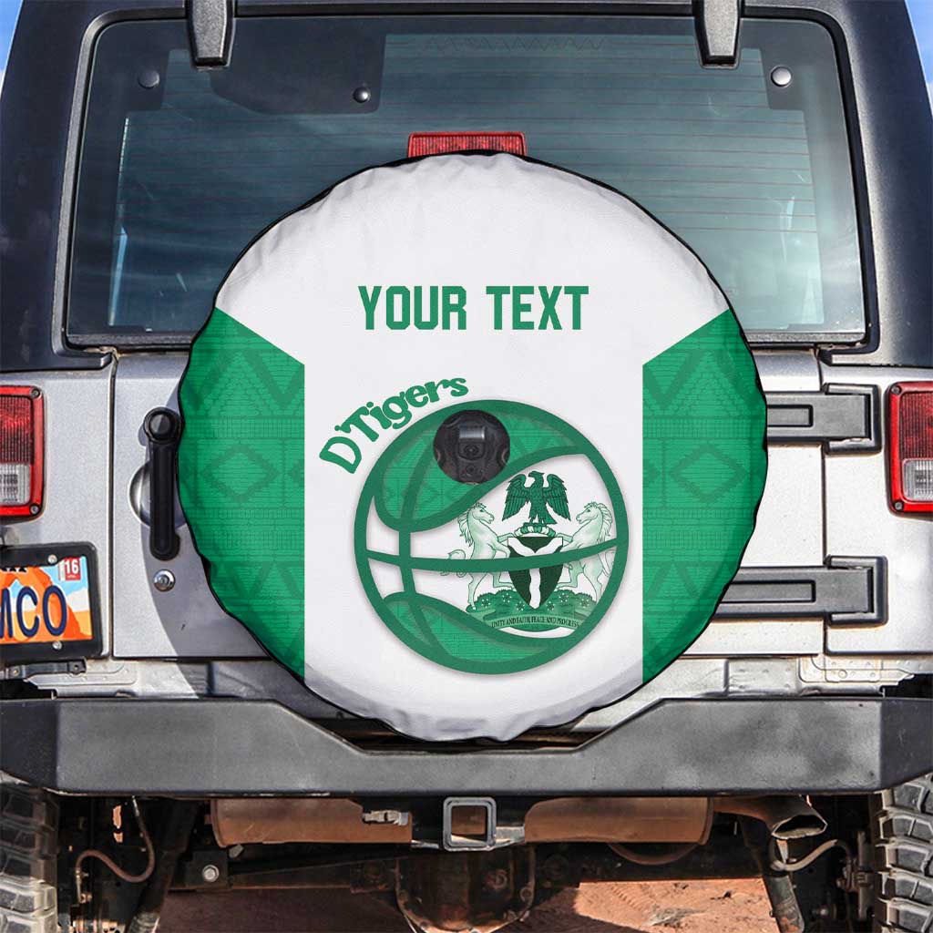 Nigeria Basketball Custom Spare Tire Cover Come On Tigers LT14