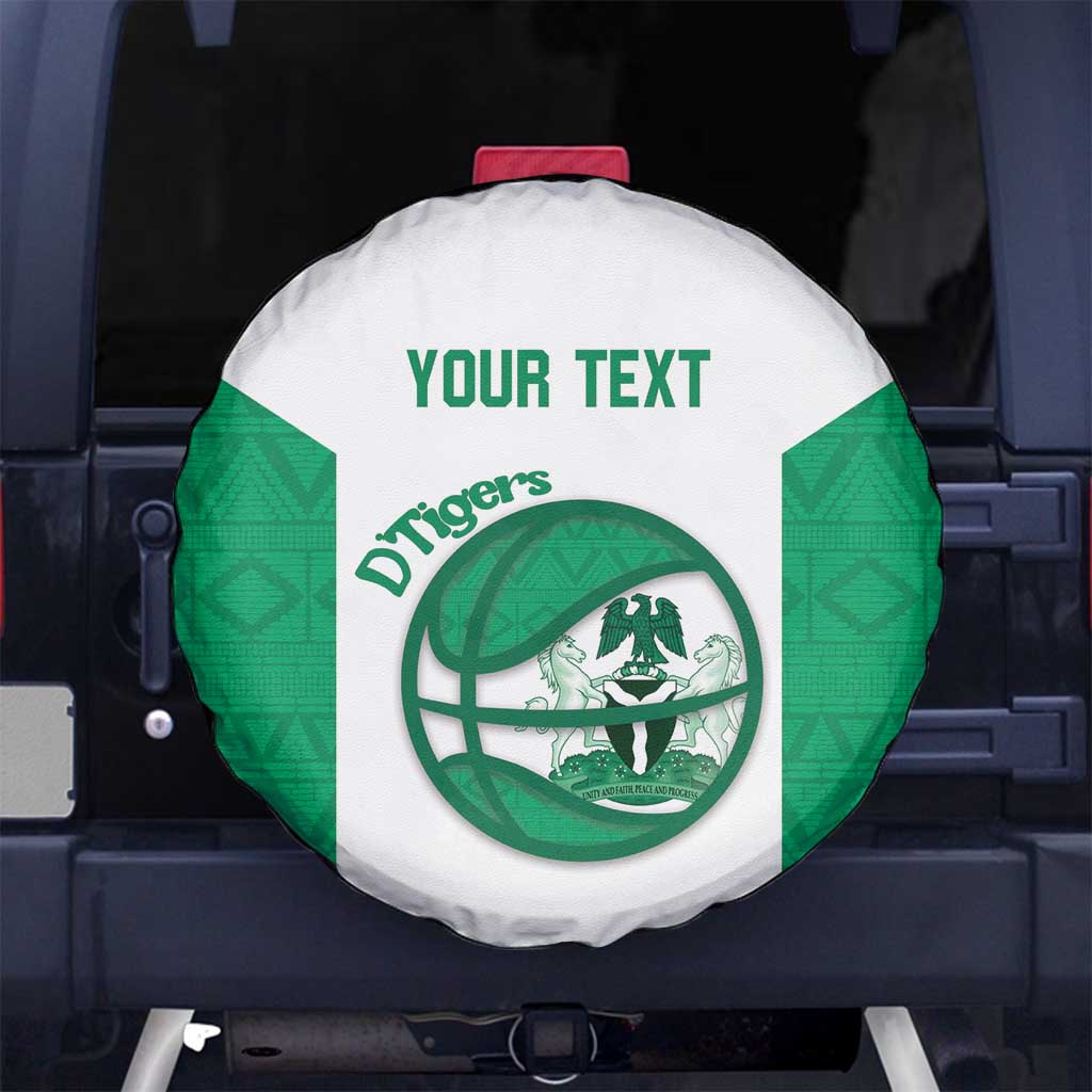 Nigeria Basketball Custom Spare Tire Cover Come On Tigers LT14