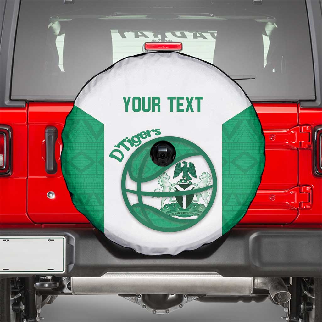 Nigeria Basketball Custom Spare Tire Cover Come On Tigers LT14
