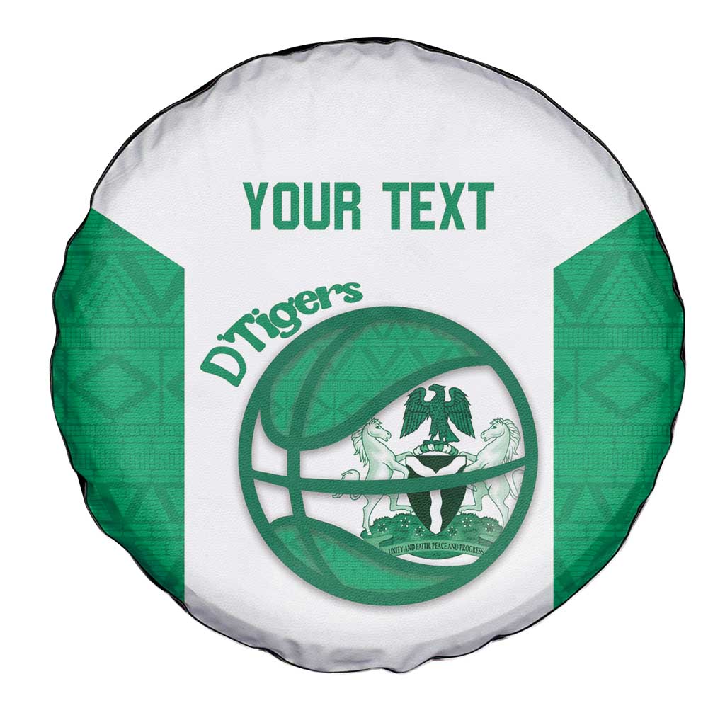 Nigeria Basketball Custom Spare Tire Cover Come On Tigers LT14