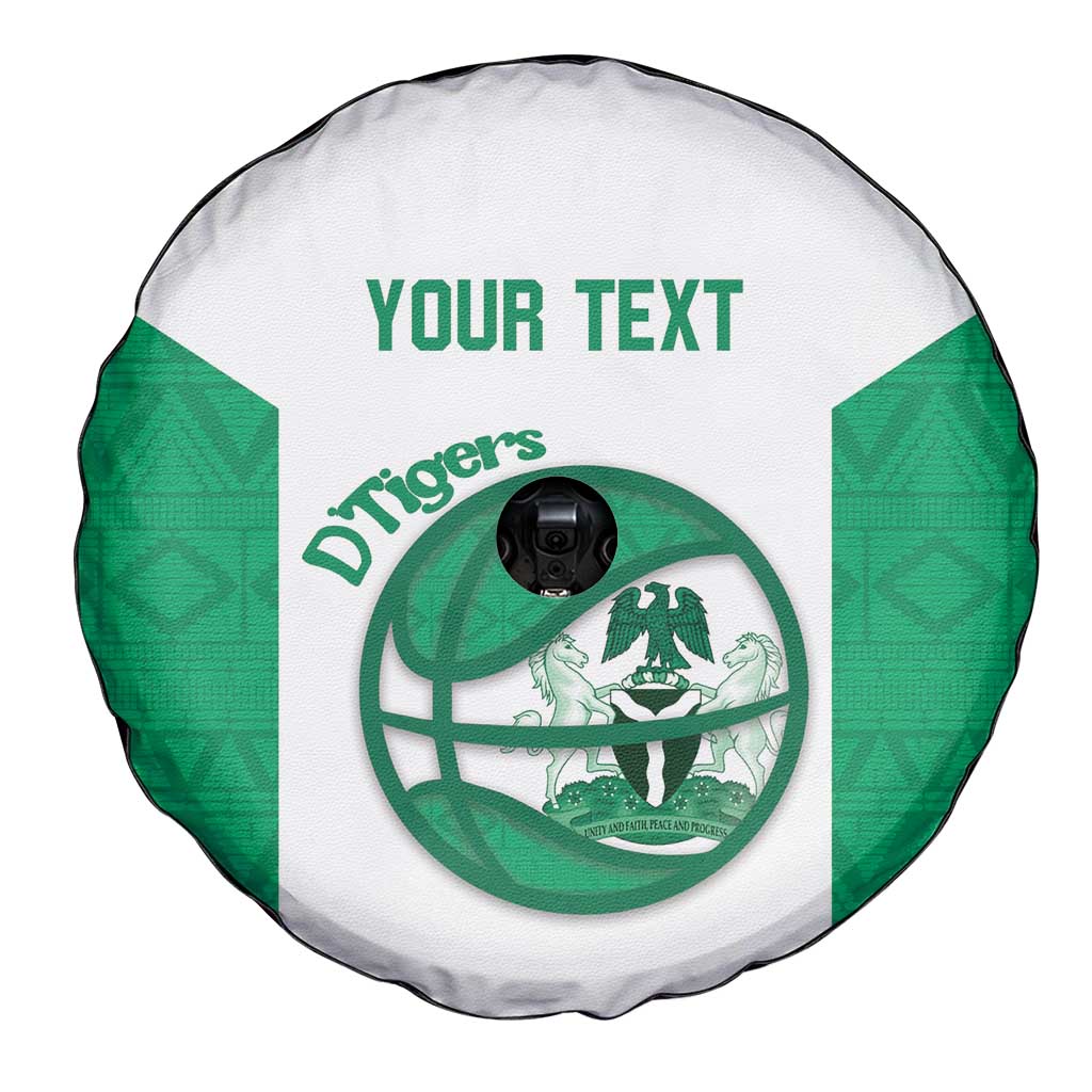 Nigeria Basketball Custom Spare Tire Cover Come On Tigers LT14