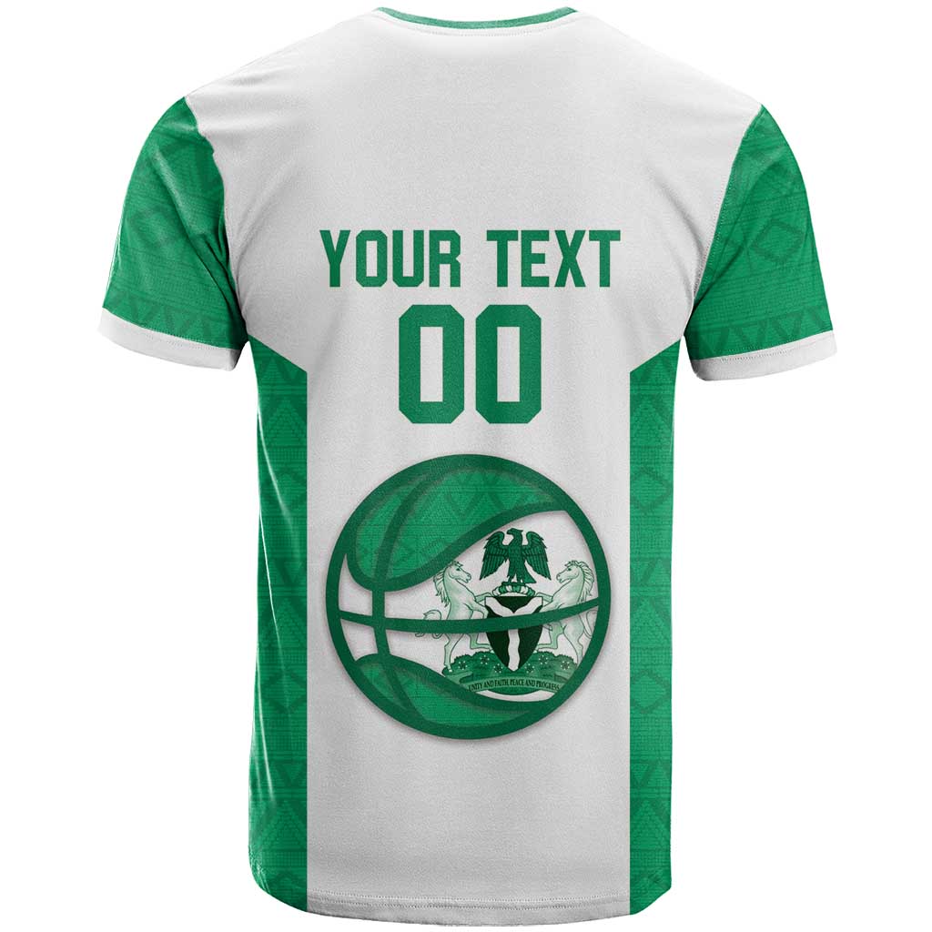 Afro Basketball Custom Nigeria T shirt Come On Tigers LT14