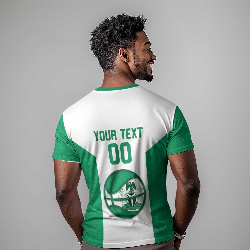 Afro Basketball Custom Nigeria T shirt Come On Tigers LT14