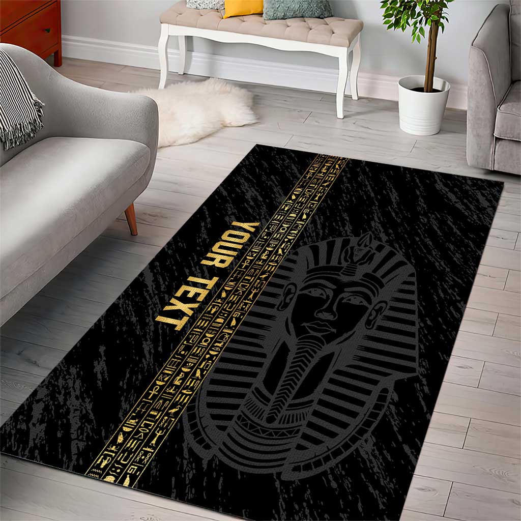 Afro Basketball Custom Egypt Area Rug Come On Pharaohs LT14