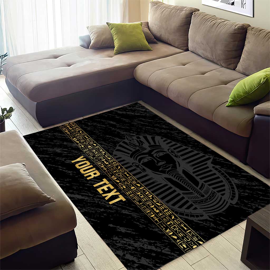 Afro Basketball Custom Egypt Area Rug Come On Pharaohs LT14
