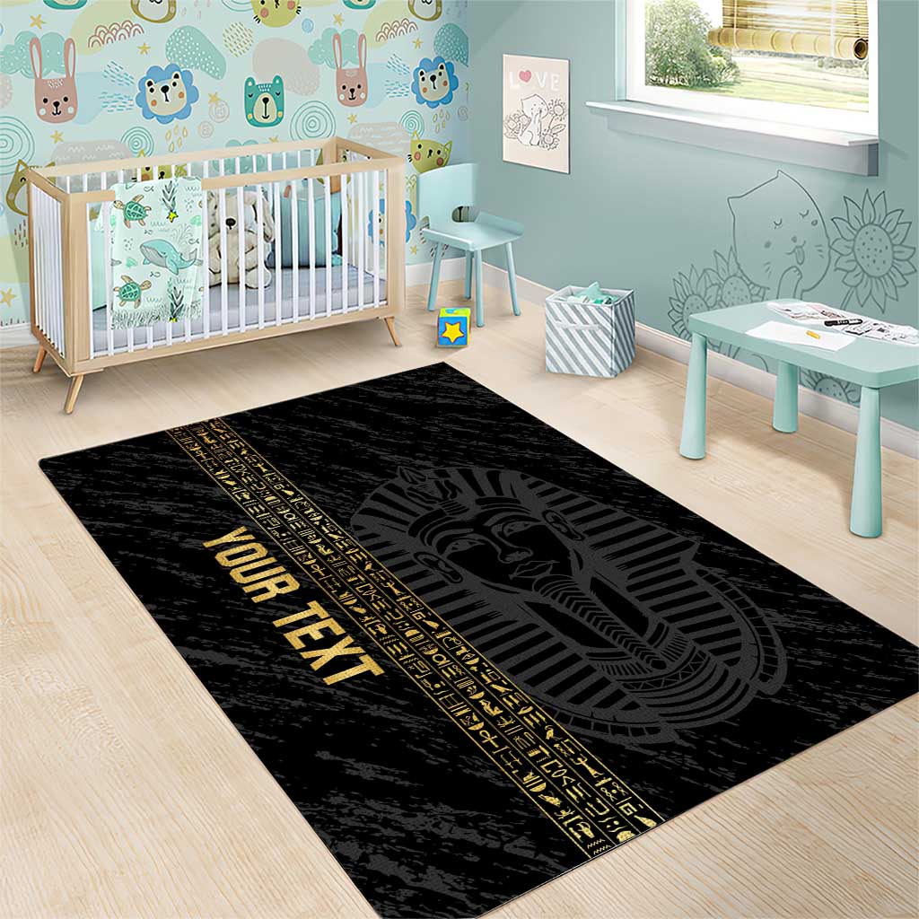 Afro Basketball Custom Egypt Area Rug Come On Pharaohs LT14