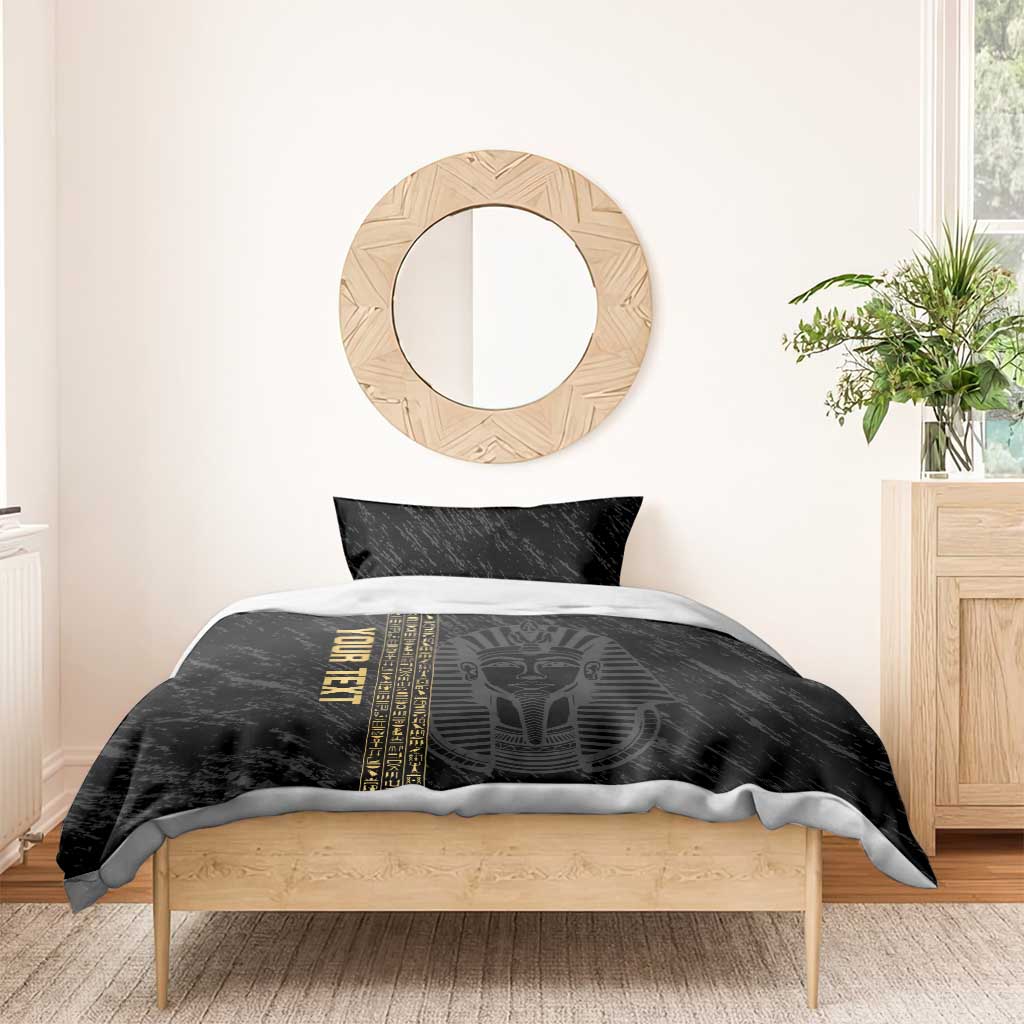 Afro Basketball Custom Egypt Bedding Set Come On Pharaohs LT14