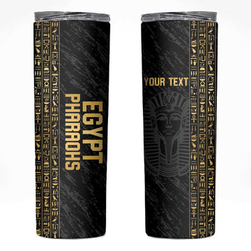 Afro Basketball Custom Egypt Skinny Tumbler Come On Pharaohs LT14