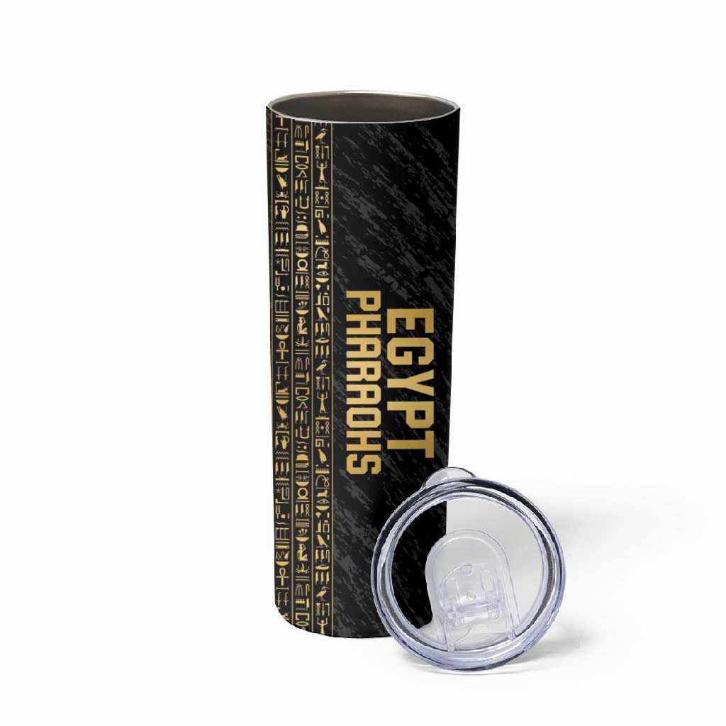 Afro Basketball Custom Egypt Skinny Tumbler Come On Pharaohs LT14
