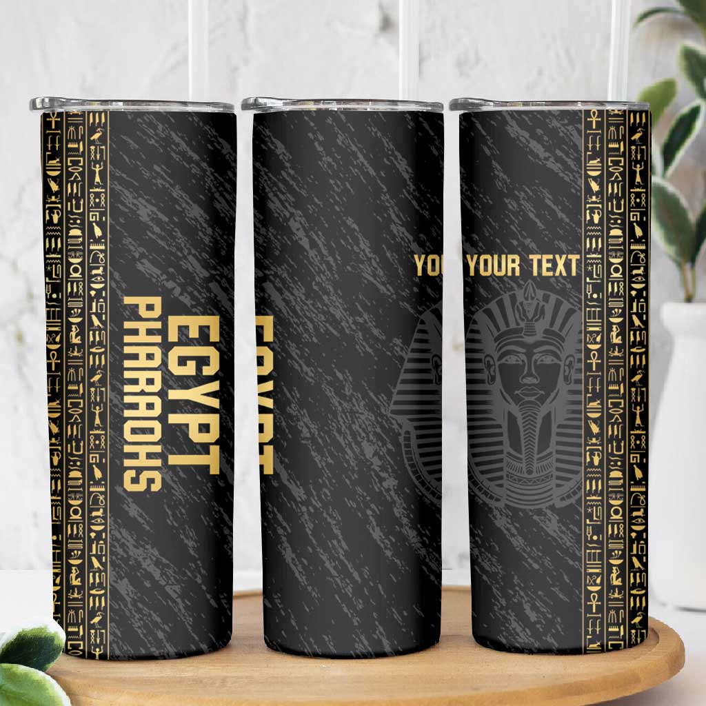Afro Basketball Custom Egypt Skinny Tumbler Come On Pharaohs LT14
