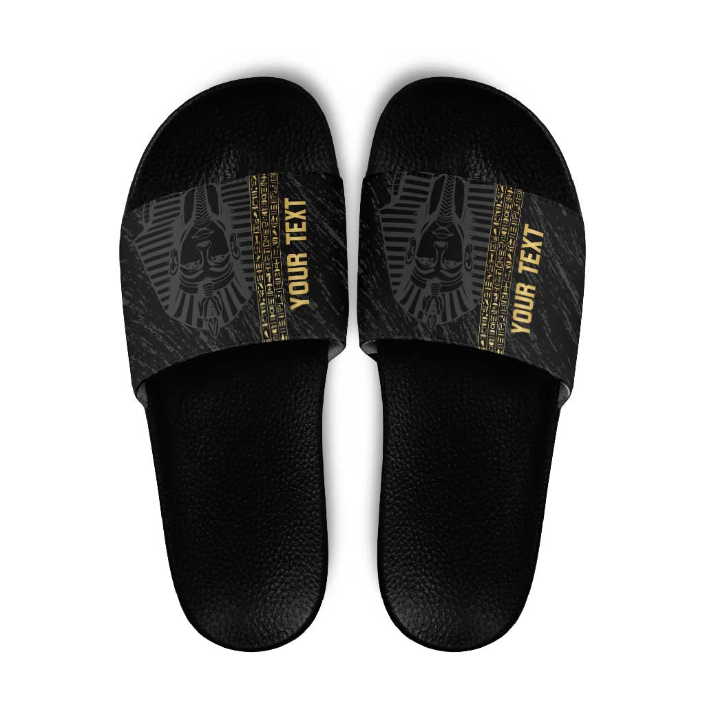 Egypt Basketball Custom Slide Sandals Come On Pharaohs LT14