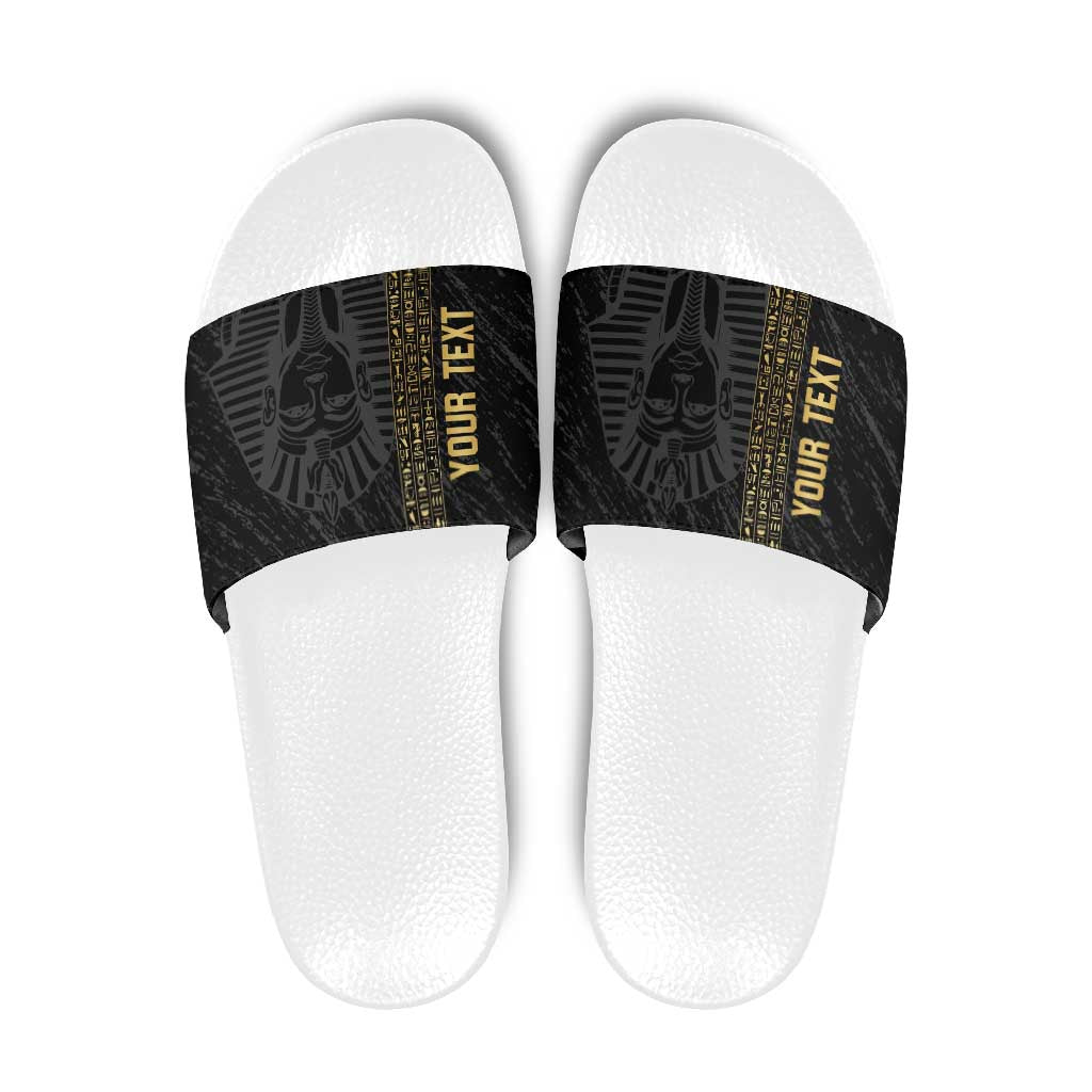 Egypt Basketball Custom Slide Sandals Come On Pharaohs LT14