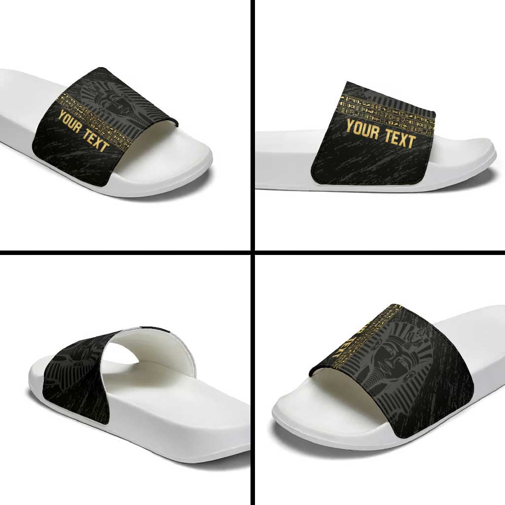 Egypt Basketball Custom Slide Sandals Come On Pharaohs LT14