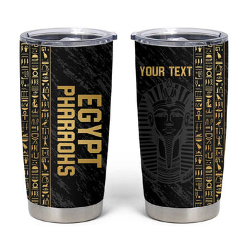 Afro Basketball Custom Egypt Tumbler Cup Come On Pharaohs LT14