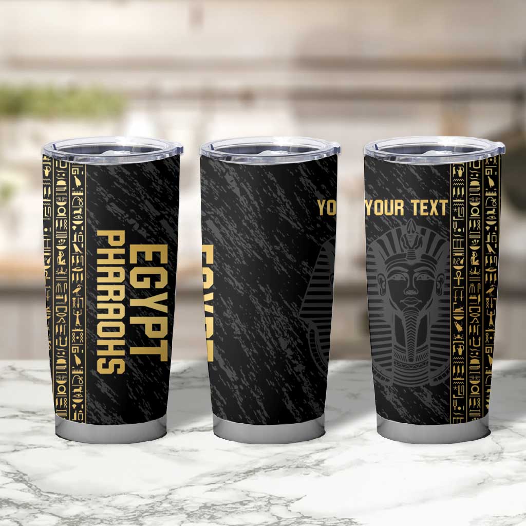 Afro Basketball Custom Egypt Tumbler Cup Come On Pharaohs LT14