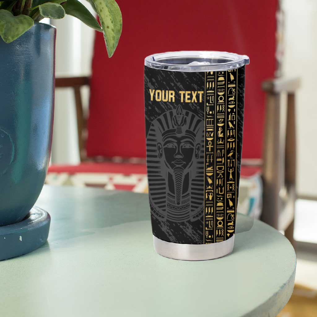 Afro Basketball Custom Egypt Tumbler Cup Come On Pharaohs LT14