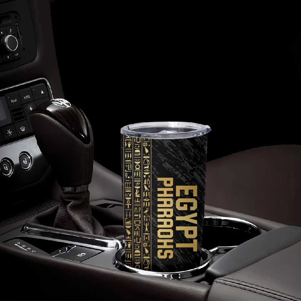 Afro Basketball Custom Egypt Tumbler Cup Come On Pharaohs LT14