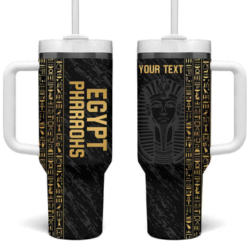 Afro Basketball Custom Egypt Tumbler With Handle Come On Pharaohs LT14