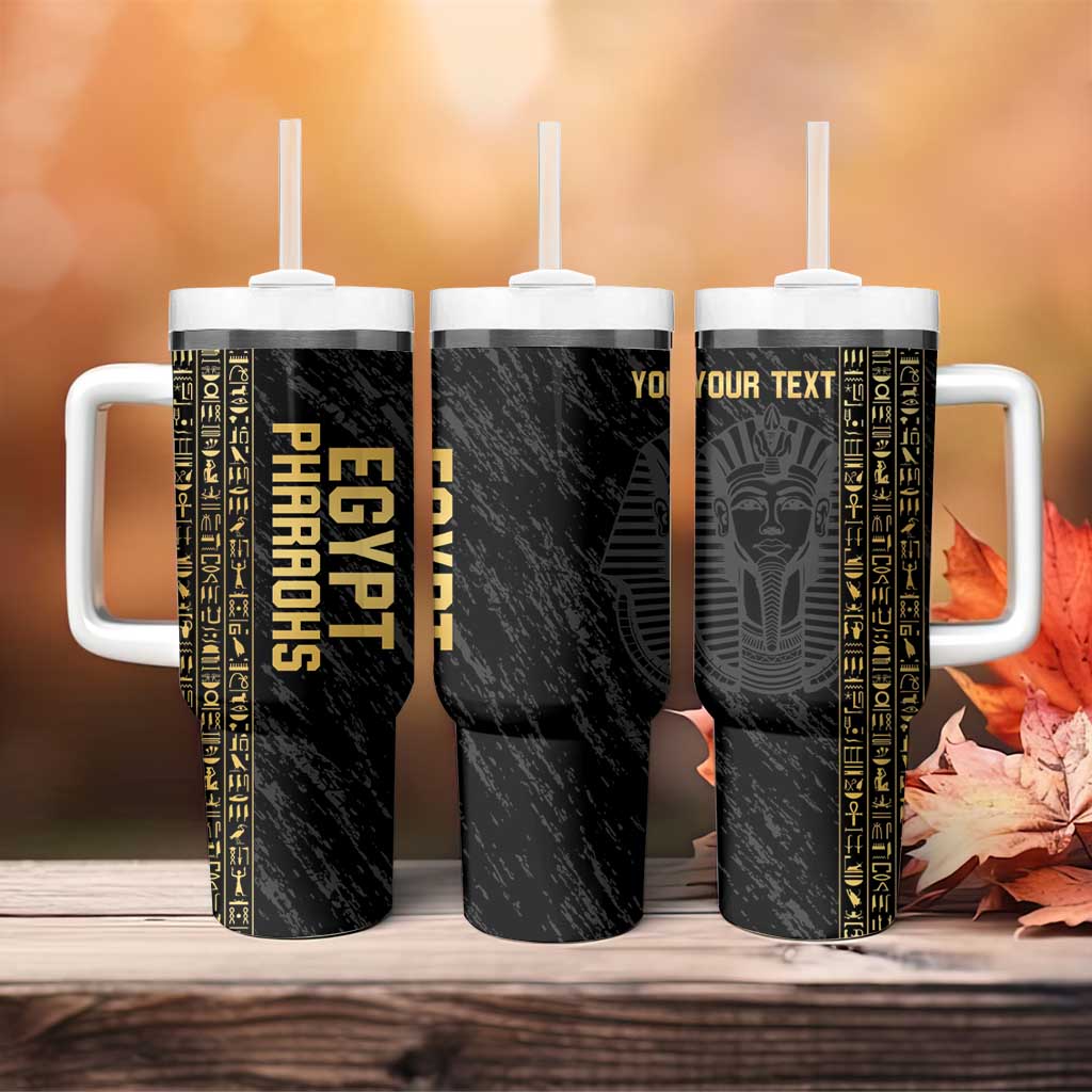 Afro Basketball Custom Egypt Tumbler With Handle Come On Pharaohs LT14