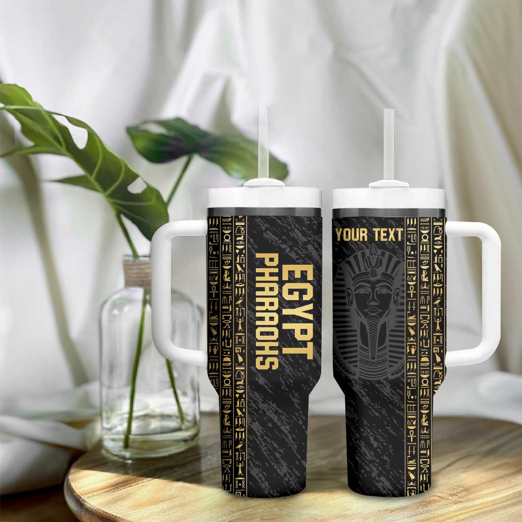 Afro Basketball Custom Egypt Tumbler With Handle Come On Pharaohs LT14