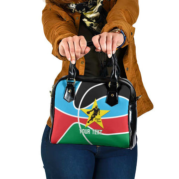 South Sudan Basketball Custom Shoulder Handbag Come On Bright Stars LT14