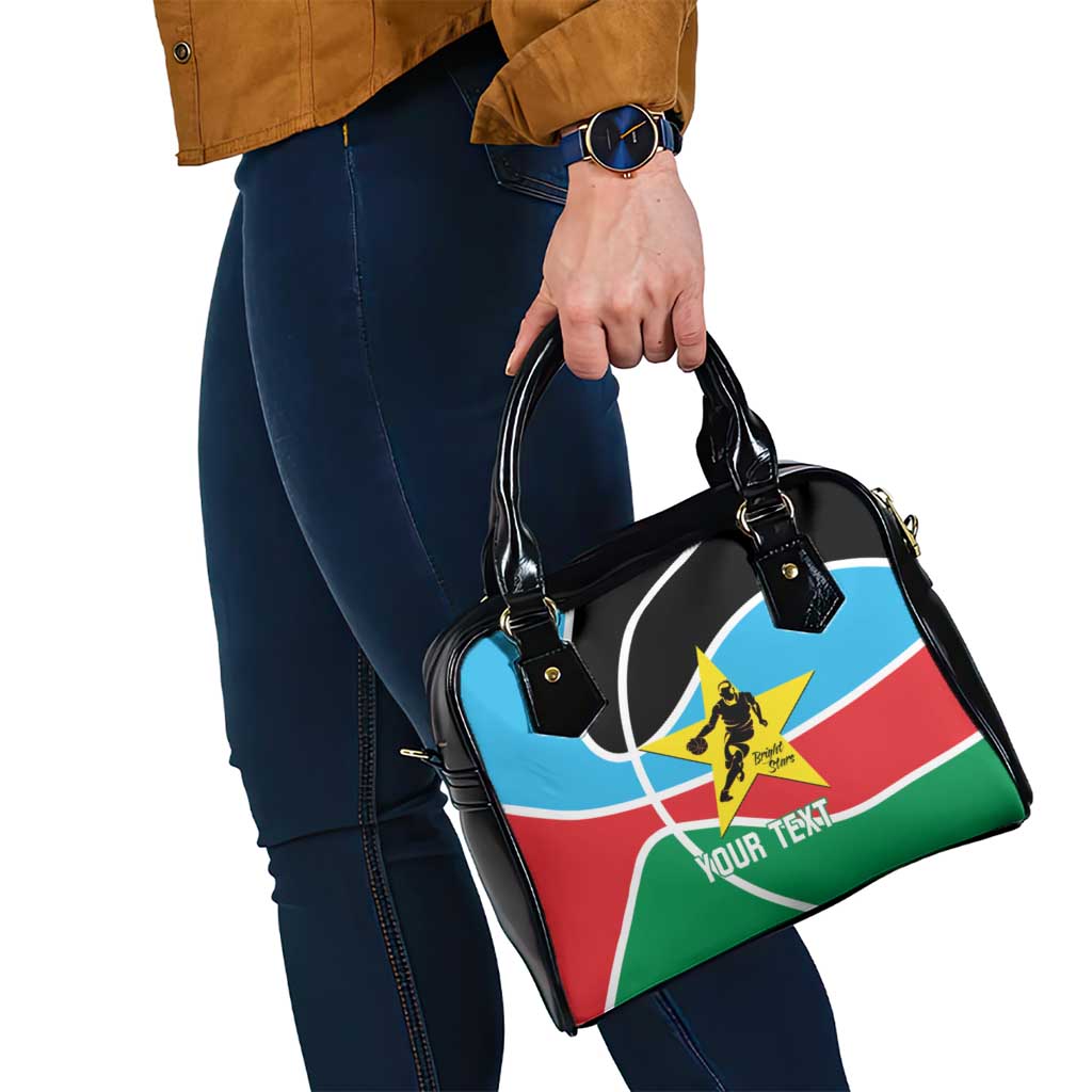 South Sudan Basketball Custom Shoulder Handbag Come On Bright Stars LT14