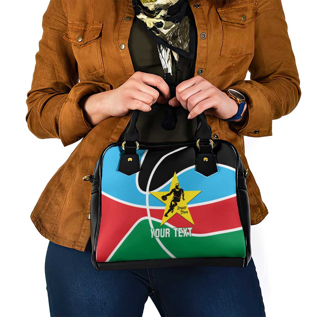 South Sudan Basketball Custom Shoulder Handbag Come On Bright Stars LT14