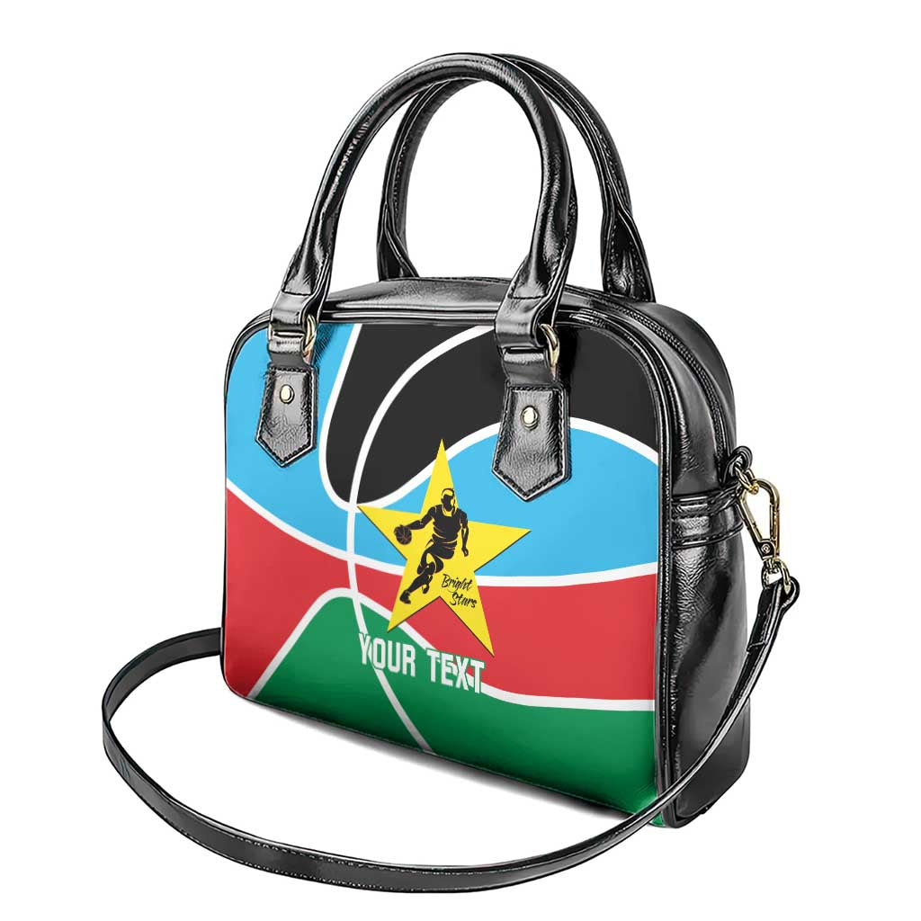 South Sudan Basketball Custom Shoulder Handbag Come On Bright Stars LT14