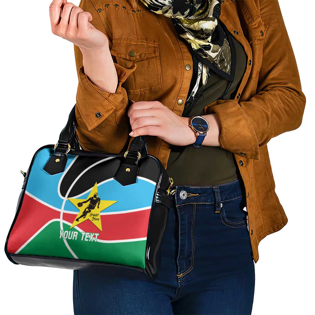 South Sudan Basketball Custom Shoulder Handbag Come On Bright Stars LT14