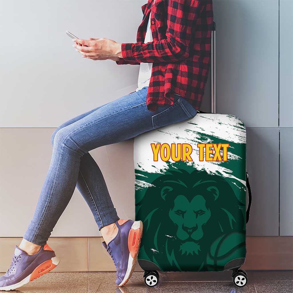 Cameroon Basketball Custom Luggage Cover Come On Indomitable Lions LT14