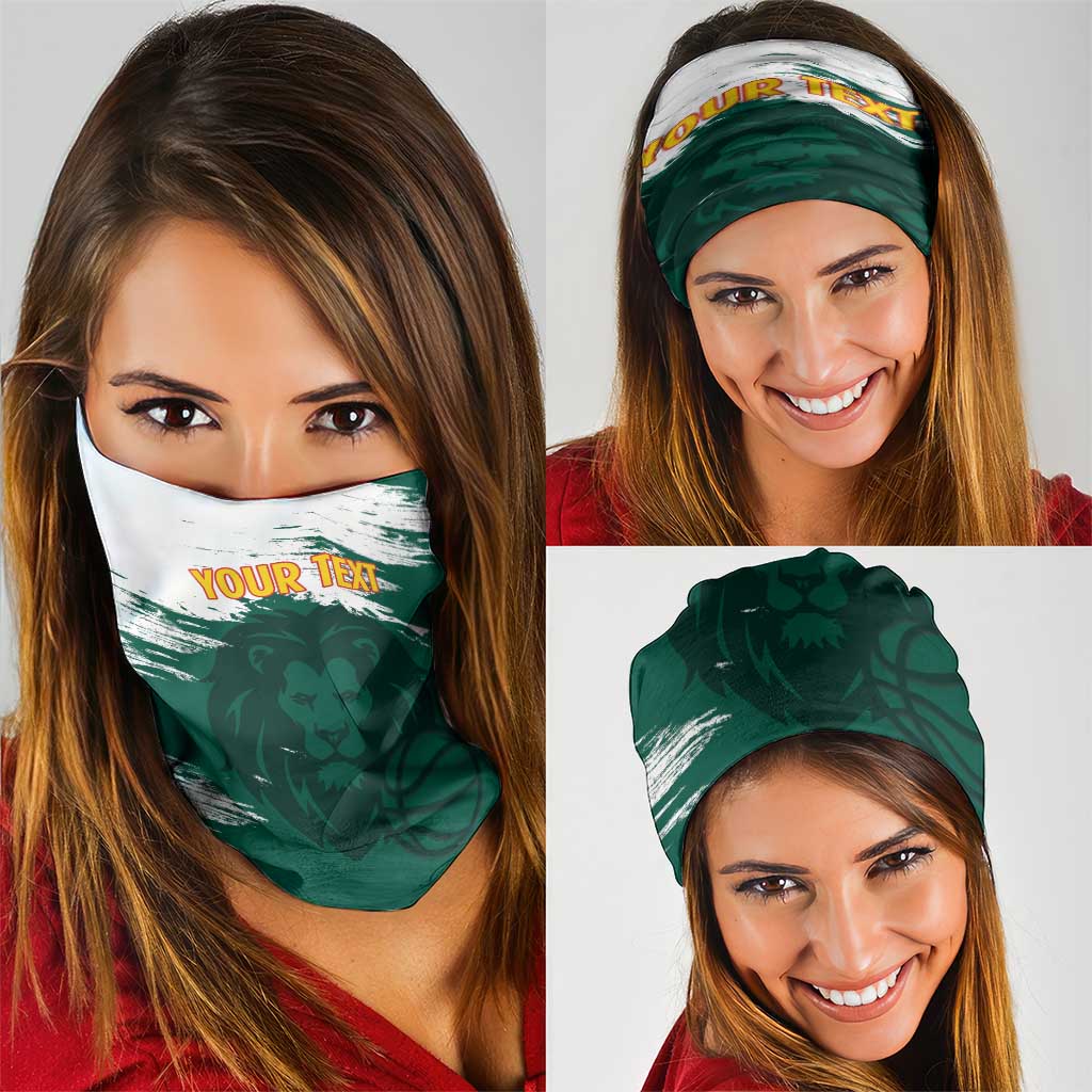 Cameroon Basketball Custom Neck Gaiter Come On Indomitable Lions LT14