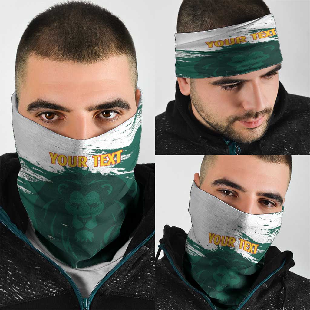 Cameroon Basketball Custom Neck Gaiter Come On Indomitable Lions LT14