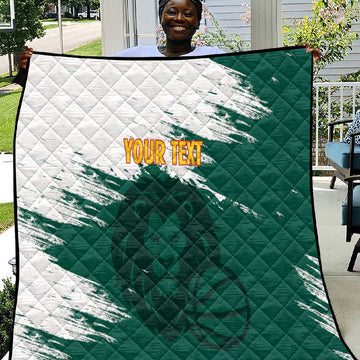 Afro Basketball Custom Cameroon Quilt Come On Indomitable Lions LT14