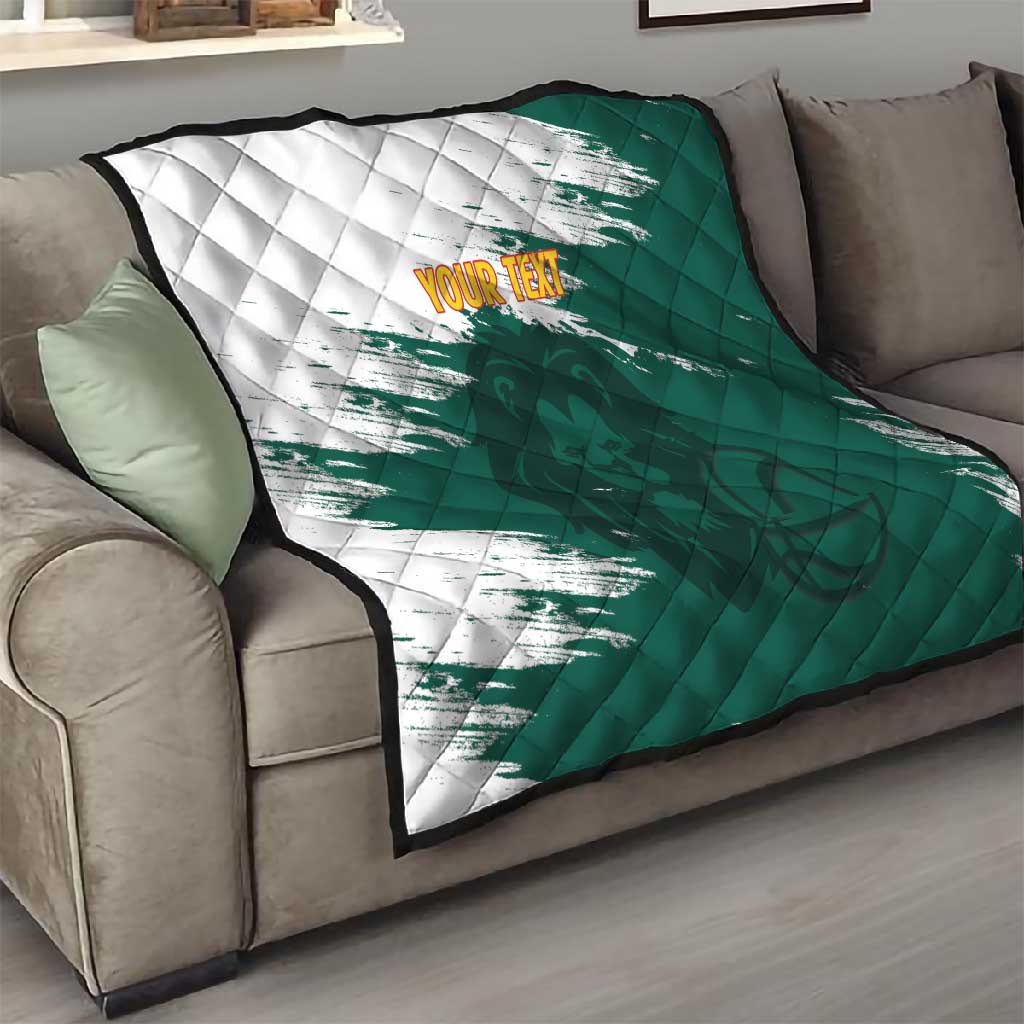 Afro Basketball Custom Cameroon Quilt Come On Indomitable Lions LT14