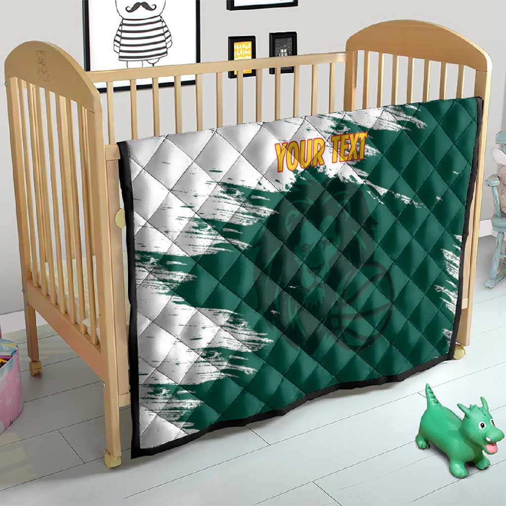 Afro Basketball Custom Cameroon Quilt Come On Indomitable Lions LT14