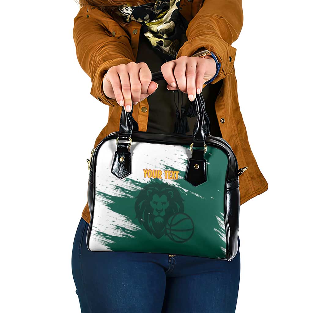 Cameroon Basketball Custom Shoulder Handbag Come On Indomitable Lions LT14