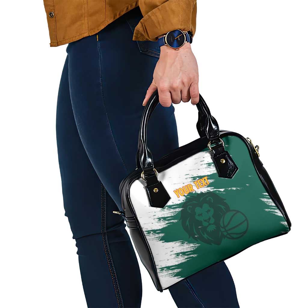 Cameroon Basketball Custom Shoulder Handbag Come On Indomitable Lions LT14