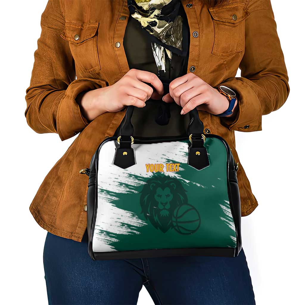 Cameroon Basketball Custom Shoulder Handbag Come On Indomitable Lions LT14